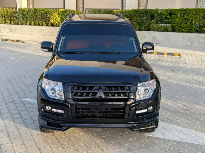 2015 Mitsubishi Pajero GLS Medium Line 3.5 Litres 6 Cylinders Petrol Engine Black Red SUV