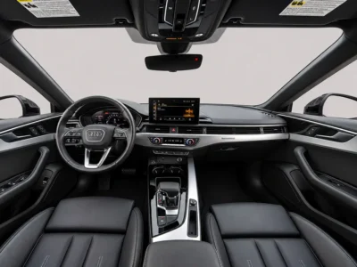 2024 Audi A5 S Line 2.0 Litres 4 Cylinders Petrol Engine White Black Sedan American Specs
