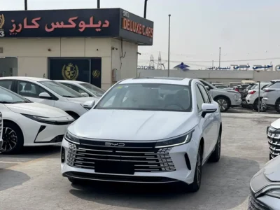 2025 BYD Destroyer 05 55 Luxury Edition DM-i Plug-in Hybrid 4 Cylinders Engine White Beige Sedan