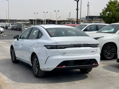 2025 BYD Destroyer 05 55 Luxury Edition DM-i Plug-in Hybrid 4 Cylinders Engine White Beige Sedan