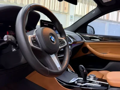 2021 BMW X4 xDrive30i M Sport 4 Cylinders Petrol Engine Gold Brown SUV Top Range GCC Specs