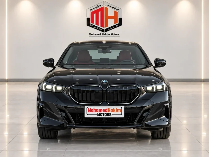 2027 BMW 530i M Sport Pro 2.0L TwinPower Turbo 4 Cylinder Petrol Engine Black Burgundy Sedan