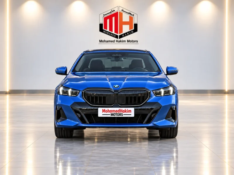 2027 BMW 530i M Sport Pro 2.0L TwinPower Turbo 4 Cylinder Petrol Engine Blue Burgundy Sedan