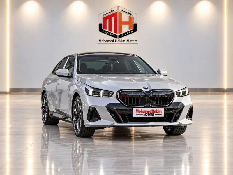 2027 BMW 530i M Sport Pro 2.0L TwinPower Turbo 4 Cylinder Petrol Engine Silver Burgundy Sedan