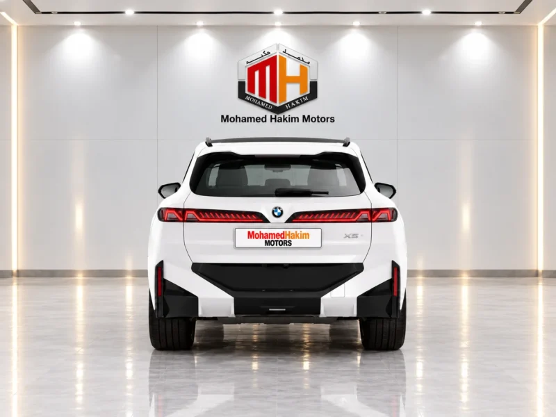 2027 BMW X5 M Sport Package Pro 3.0L Six-Cylinder Petrol Engine White Black SUV GCC Specs
