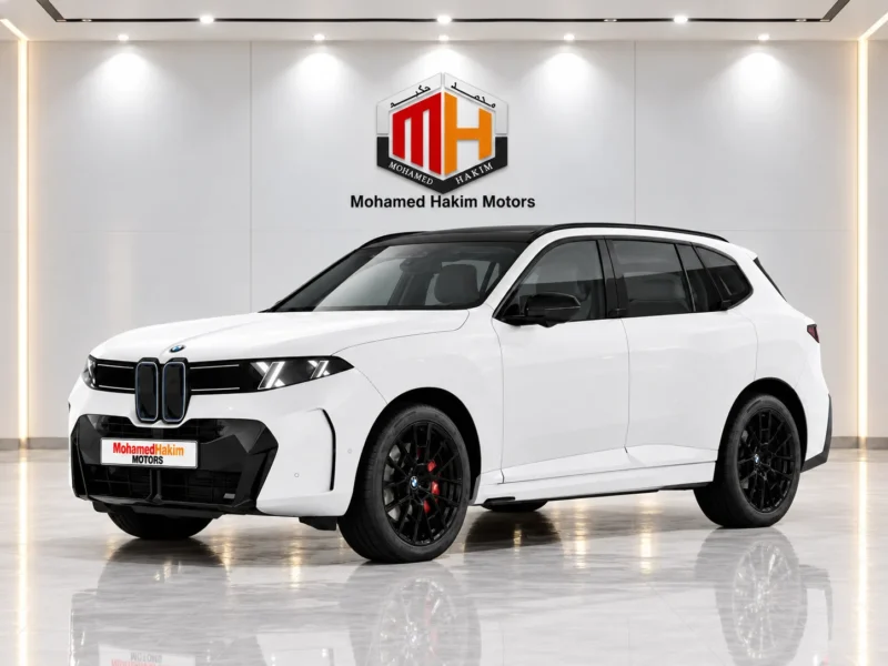 2027 BMW X5 M Sport Package Pro 3.0L Six-Cylinder Petrol Engine White Black SUV GCC Specs