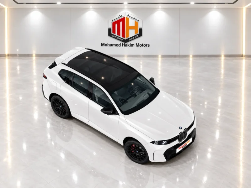 2027 BMW X5 M Sport Package Pro 3.0L Six-Cylinder Petrol Engine White Black SUV GCC Specs