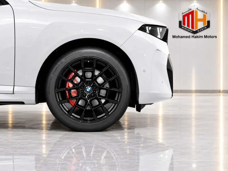 2027 BMW X5 M Sport Package Pro 3.0L Six-Cylinder Petrol Engine White Black SUV GCC Specs