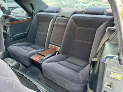 1994 Mercedes-Benz CL600 6.0-liter M120 V12 Petrol Engine Silver Black Coupe Clean Car