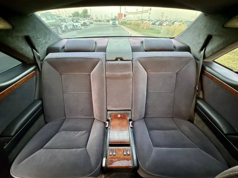 1994 Mercedes-Benz CL600 6.0-liter M120 V12 Petrol Engine Silver Black Coupe Clean Car