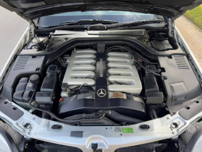 1994 Mercedes-Benz CL600 6.0-liter M120 V12 Petrol Engine Silver Black Coupe Clean Car