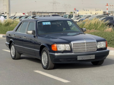 1991 Mercedes-Benz 560SEL 5.5 Litres 8 Cylinders Petrol Engine Black Sedan Neat and Clean Car