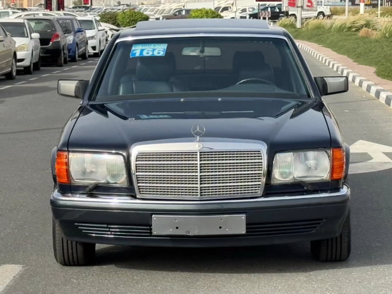 1991 Mercedes-Benz 560SEL 5.5 Litres 8 Cylinders Petrol Engine Black Sedan Neat and Clean Car
