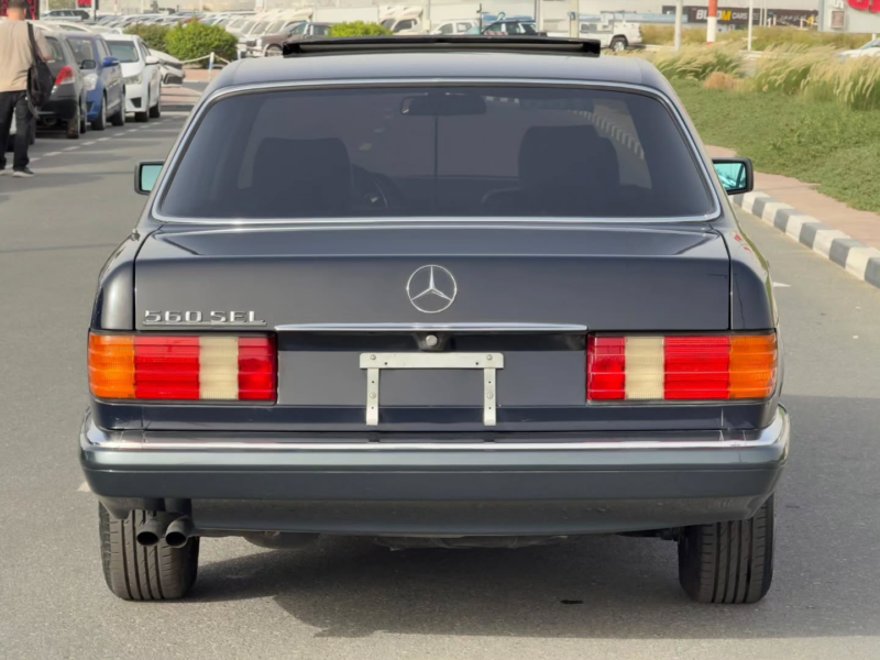 1991 Mercedes-Benz 560SEL 5.5 Litres 8 Cylinders Petrol Engine Black Sedan Neat and Clean Car