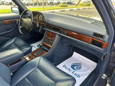 1991 Mercedes-Benz 560SEL 5.5 Litres 8 Cylinders Petrol Engine Black Sedan Neat and Clean Car