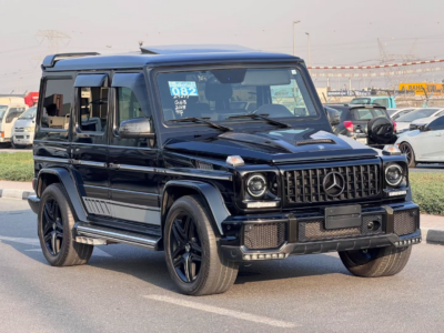 2013 MERCEDES-BENZ G63 AMG 4.0 Litres V8 Biturbo Petrol Engine Black SUV DOUBLE NIGHT PACKAGE