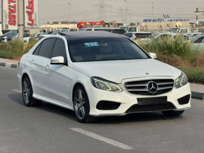 2015 Mercedes-Benz E300 3.5-liter V6 Petrol Engine White Beige Sedan NEAT AND CLEAN CAR