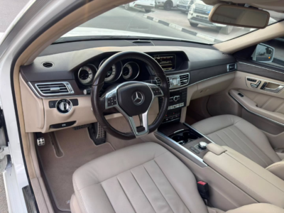 2015 Mercedes-Benz E300 3.5-liter V6 Petrol Engine White Beige Sedan NEAT AND CLEAN CAR