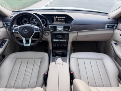 2015 Mercedes-Benz E300 3.5-liter V6 Petrol Engine White Beige Sedan NEAT AND CLEAN CAR