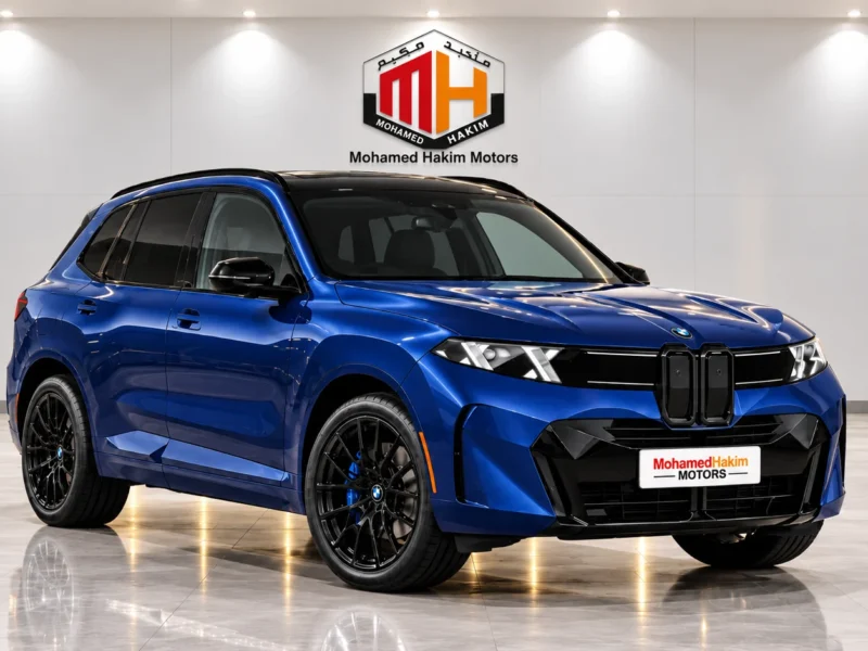 2027 BMW X5 Luxury Package 3.0L Six-Cylinder Petrol Engine Blue Black SUV GCC Specs AWD
