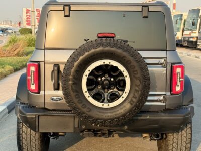 2021 FORD BRONCO 4X4 2.7 Litres 4 Cylinders Petrol Engine Grey Black SUV American Specs