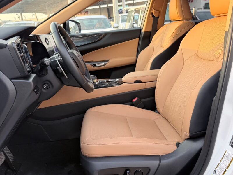 2025 LEXUS NX350 PREMIUM 2.4 Litres V4 Petrol Engine White Mustard SUV American Specs