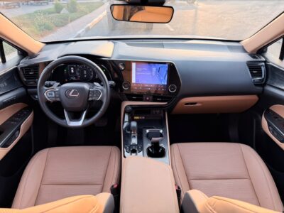 2025 LEXUS NX350 PREMIUM 2.4 Litres V4 Petrol Engine White Mustard SUV American Specs