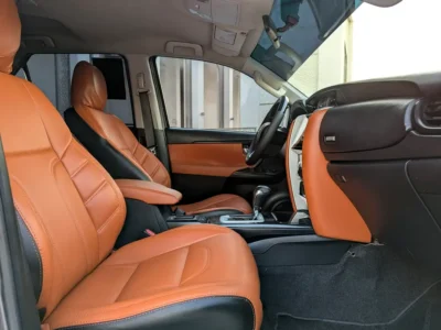 2016 Toyota Fortuner EXR Facelifted 2025 2.7 Litres V4 Petrol Engine Grey Orange SUV GCC Specs