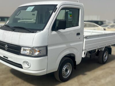 2027 Suzuki Carry 1.5L Four-Cylinder Petrol Engine White Black Pickup Truck GCC Specs