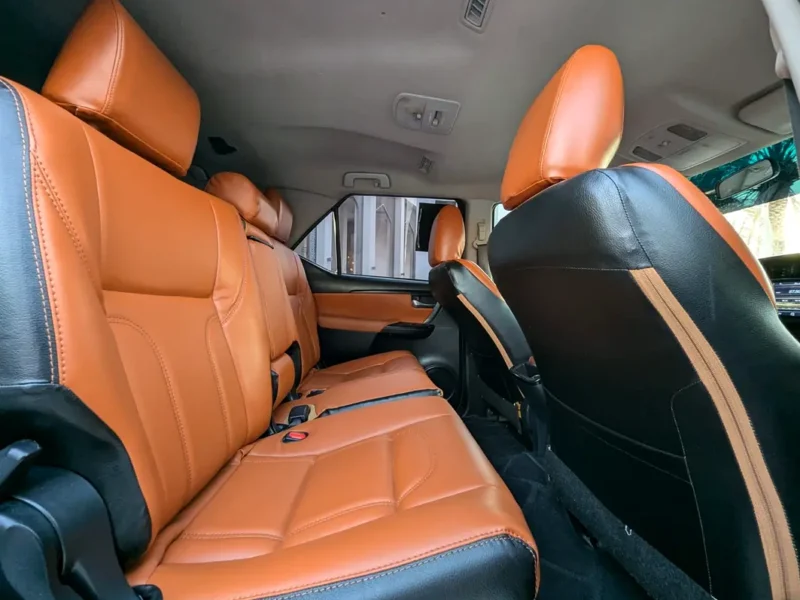 2016 Toyota Fortuner EXR Facelifted 2025 2.7 Litres V4 Petrol Engine Grey Orange SUV GCC Specs