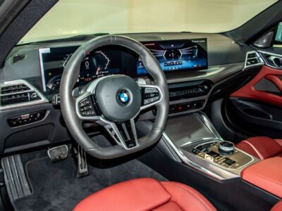 2027 BMW 420i Luxury M Sport Package 2.0L Four-Cylinder Petrol Grey Red Coupe RWD