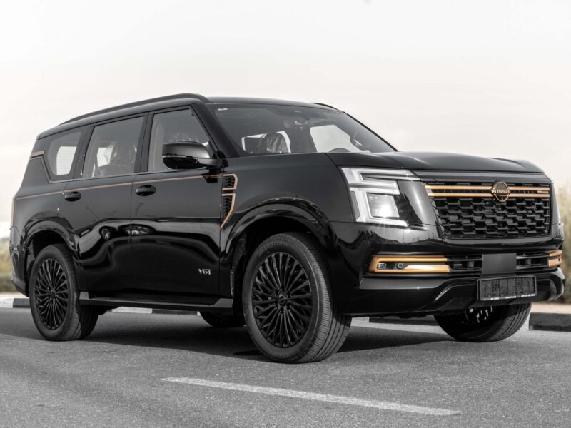 2027 Nissan Patrol 75th Anniversary 3.5L V6 Twin-Turbo Petrol Engine Black Brown SUV GCC Specs
