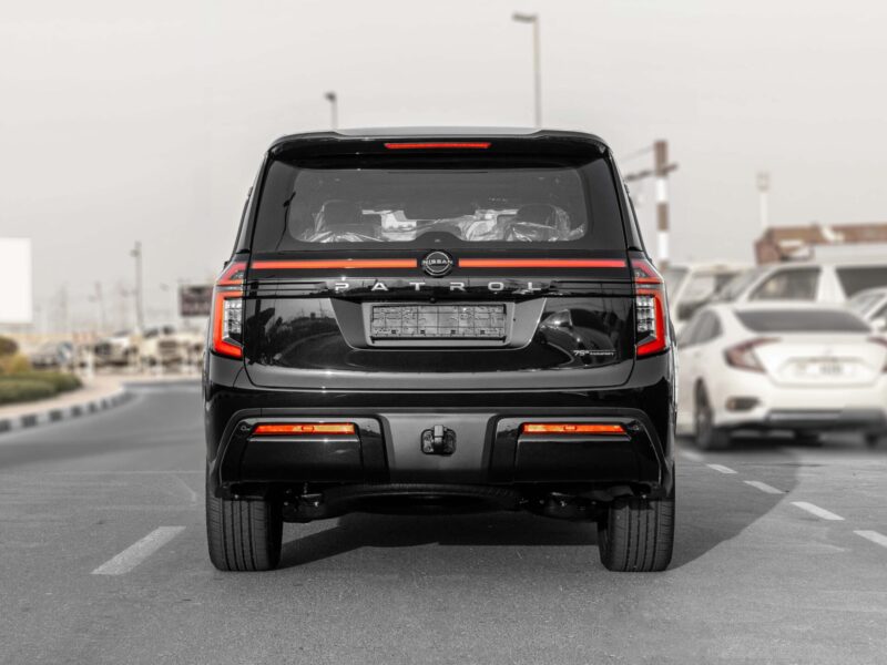 2027 Nissan Patrol 75th Anniversary 3.5L V6 Twin-Turbo Petrol Engine Black Brown SUV GCC Specs
