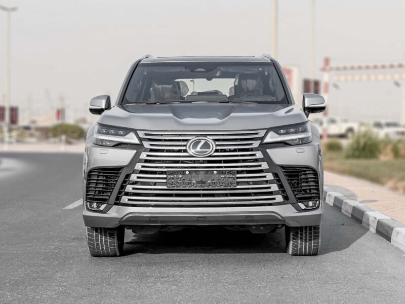 2026 Lexus LX700h Signature 3.5L V6 Twin-Turbo Hybrid Engine Silver Red SUV GCC Specs