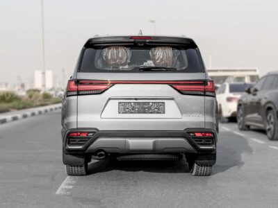 2026 Lexus LX700h Signature 3.5L V6 Twin-Turbo Hybrid Engine Silver Red SUV GCC Specs