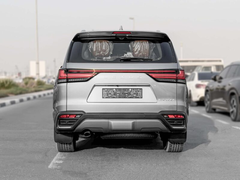 2026 Lexus LX700h Signature 3.5L V6 Twin-Turbo Hybrid Engine Silver Red SUV GCC Specs