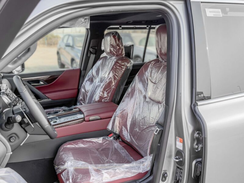2026 Lexus LX700h Signature 3.5L V6 Twin-Turbo Hybrid Engine Silver Red SUV GCC Specs