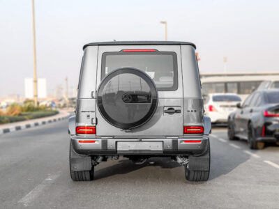 2026 Mercedes-Benz AMG G 63 4.0 Litres V8 Biturbo Petrol Engine Chino Grey Black-Red SUV