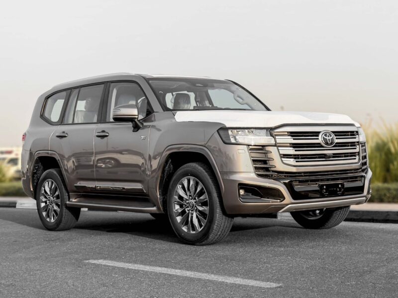 2026 Toyota Land Cruiser GXR 3.5L V6 Twin-Turbo Petrol Hybrid Engine Bronze Beige SUV GCC