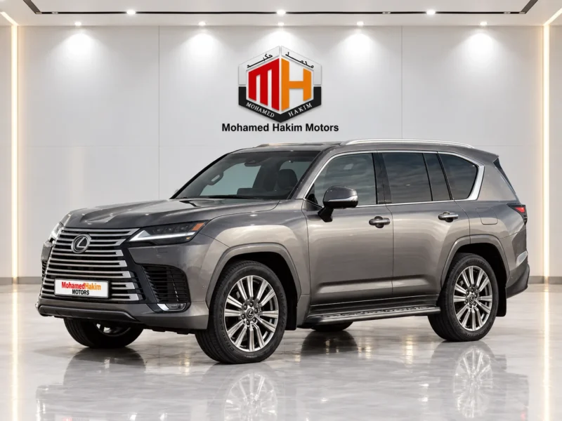 2027 Lexus LX 700h MBS Luxury 3.5L Twin-Turbo Hybrid Silver Maroon SUV GCC Specs