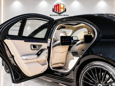 2027 MERCEDES-BENZ S 580 LONG FACELIFT 4.0L twin-turbo V8 4MATIC Black Beige Sedan