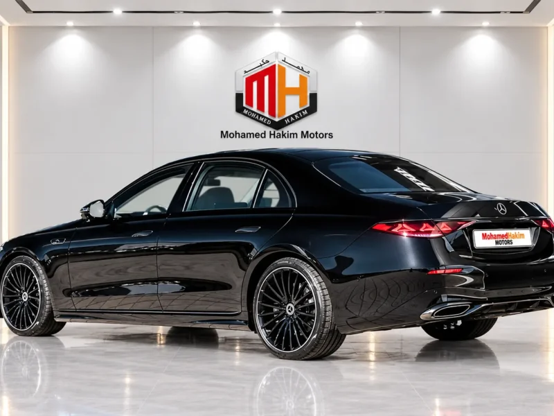 2027 MERCEDES-BENZ S 580 LONG FACELIFT 4.0L twin-turbo V8 4MATIC Black Beige Sedan