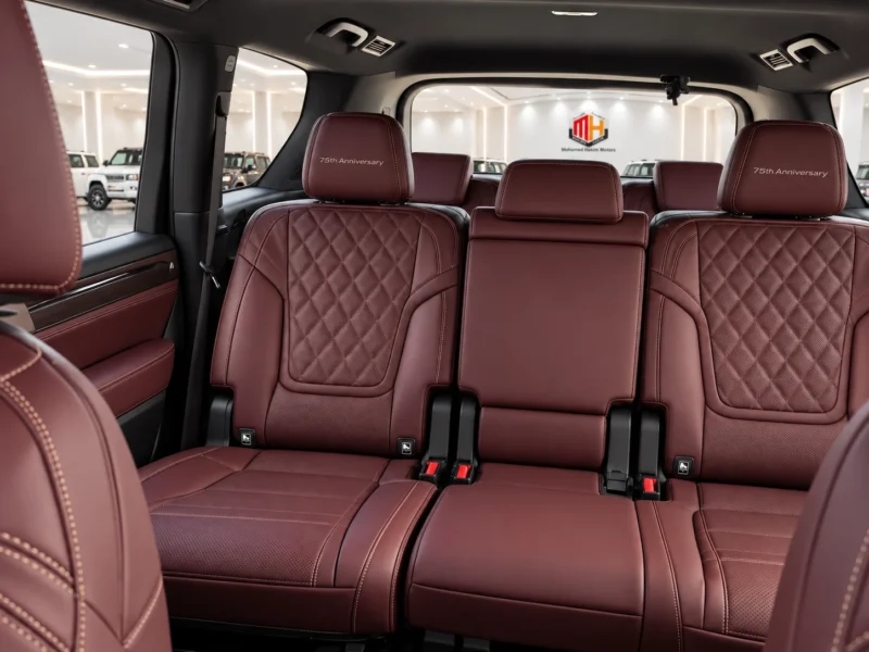 2027 Nissan Patrol LE Platinum 3.5L V6 Twin Turbo 4WD White Maroon SUV GCC Specs