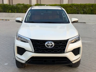 2022 Toyota Fortuner GX 2.8 Litres 4 Cylinders Diesel Engine White Beige SUV GCC Specs