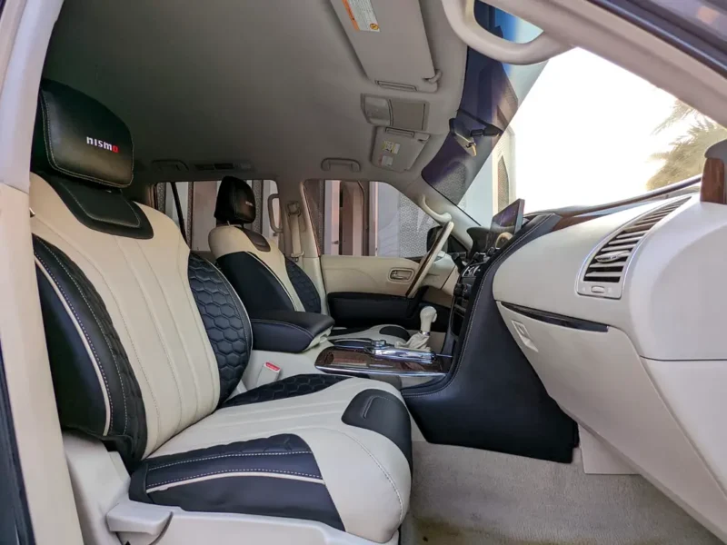 2014 Nissan Patrol NISMO Facelifted 2024 5.6 Litres V8 Petrol Engine Grey Beige SUV GCC Specs