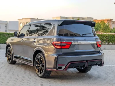 2014 Nissan Patrol NISMO Facelifted 2024 5.6 Litres V8 Petrol Engine Grey Beige SUV GCC Specs