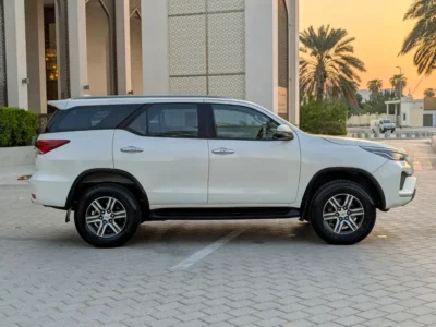 2022 Toyota Fortuner GX 2.8 Litres 4 Cylinders Diesel Engine White Beige SUV GCC Specs