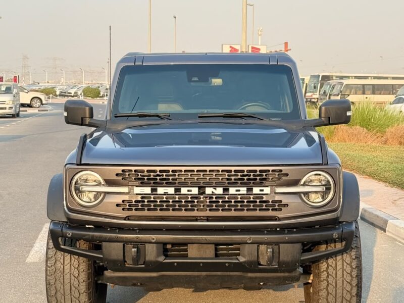 2021 FORD BRONCO 4X4 2.7 Litres 4 Cylinders Petrol Engine Grey Black SUV American Specs