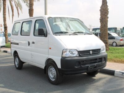 2027 Suzuki EECO 1.2L Four-Cylinder Petrol Engine White Black Compact Commercial Van