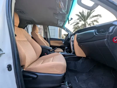 2022 Toyota Fortuner GX 2.8 Litres 4 Cylinders Diesel Engine White Beige SUV GCC Specs
